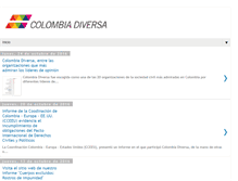 Tablet Screenshot of colombia-diversa.org